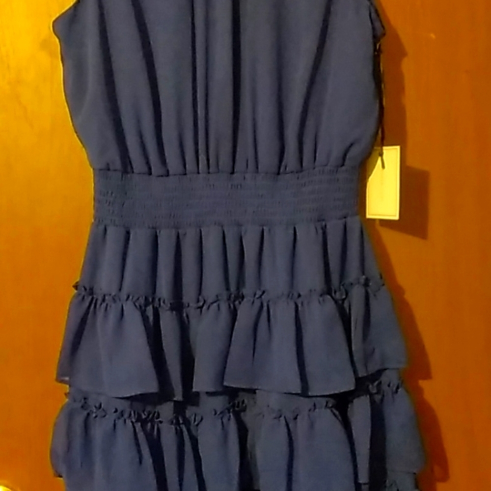 Blue dress
